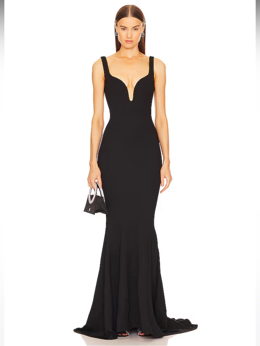 NWT!  Michael Costello x REVOLVE Loren Gown in Black